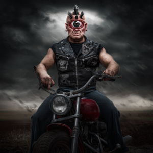 one headlight motorcycle