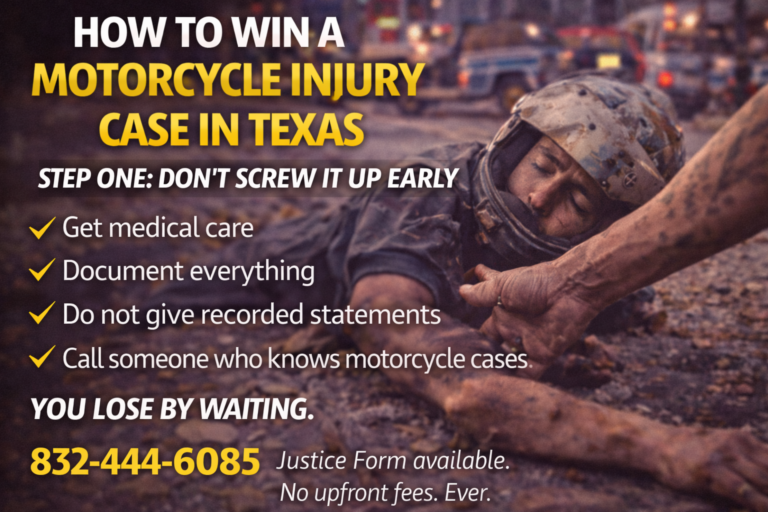 Motorcycle Injury Case