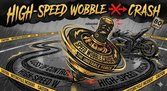 High Speed Wobble Crash
