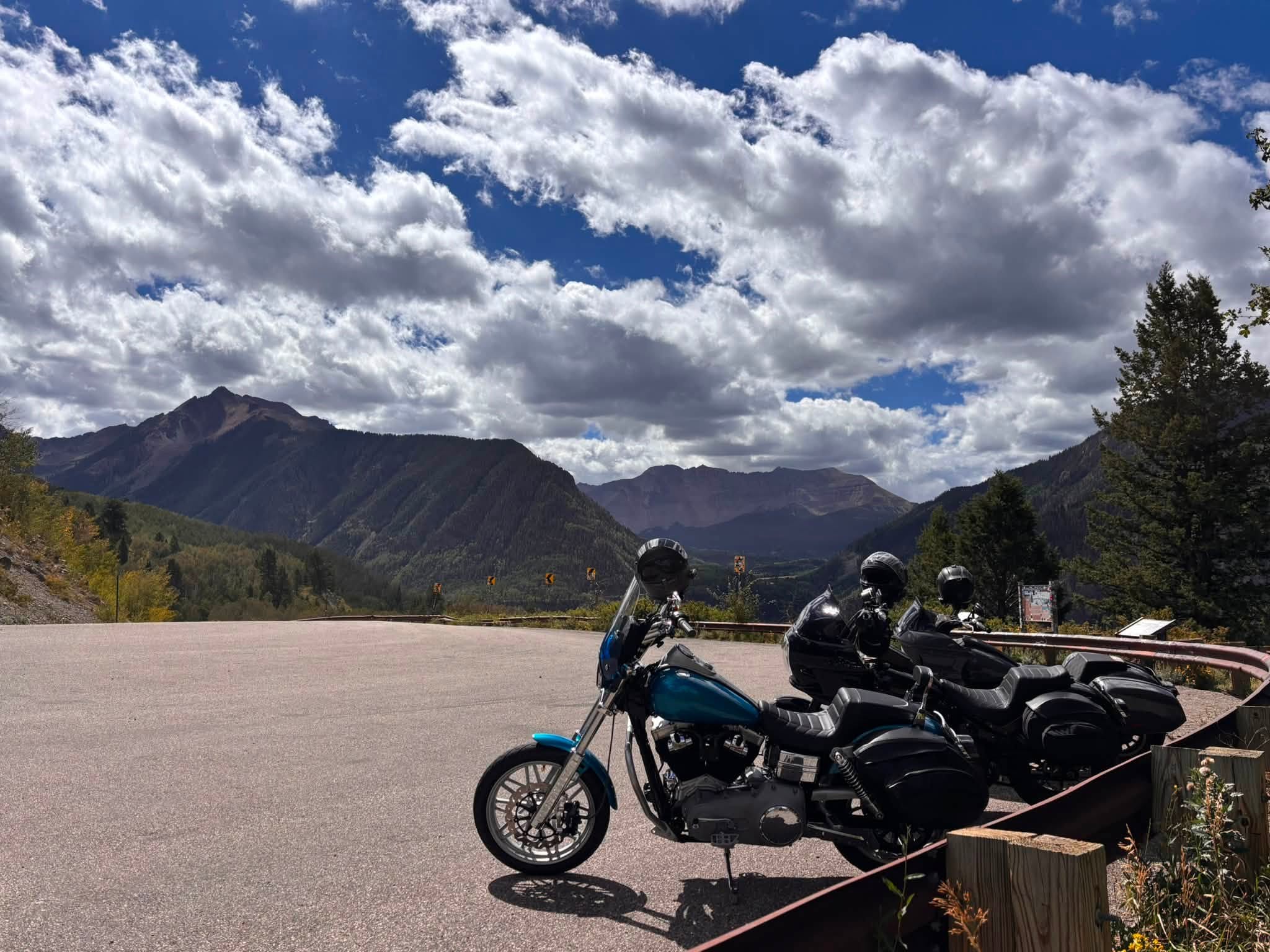 Travel photo from Cody Huggins’s annual motorcycle ride to Colorado